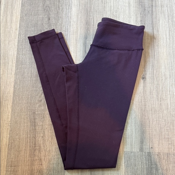 Lululemon Athletica Dark Purple/Plum Leggings - Picture 1 of 2